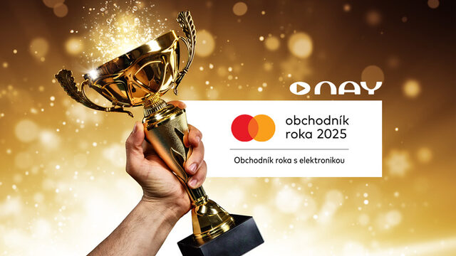NAY je opäť Obchodníkom roka s elektronikou')